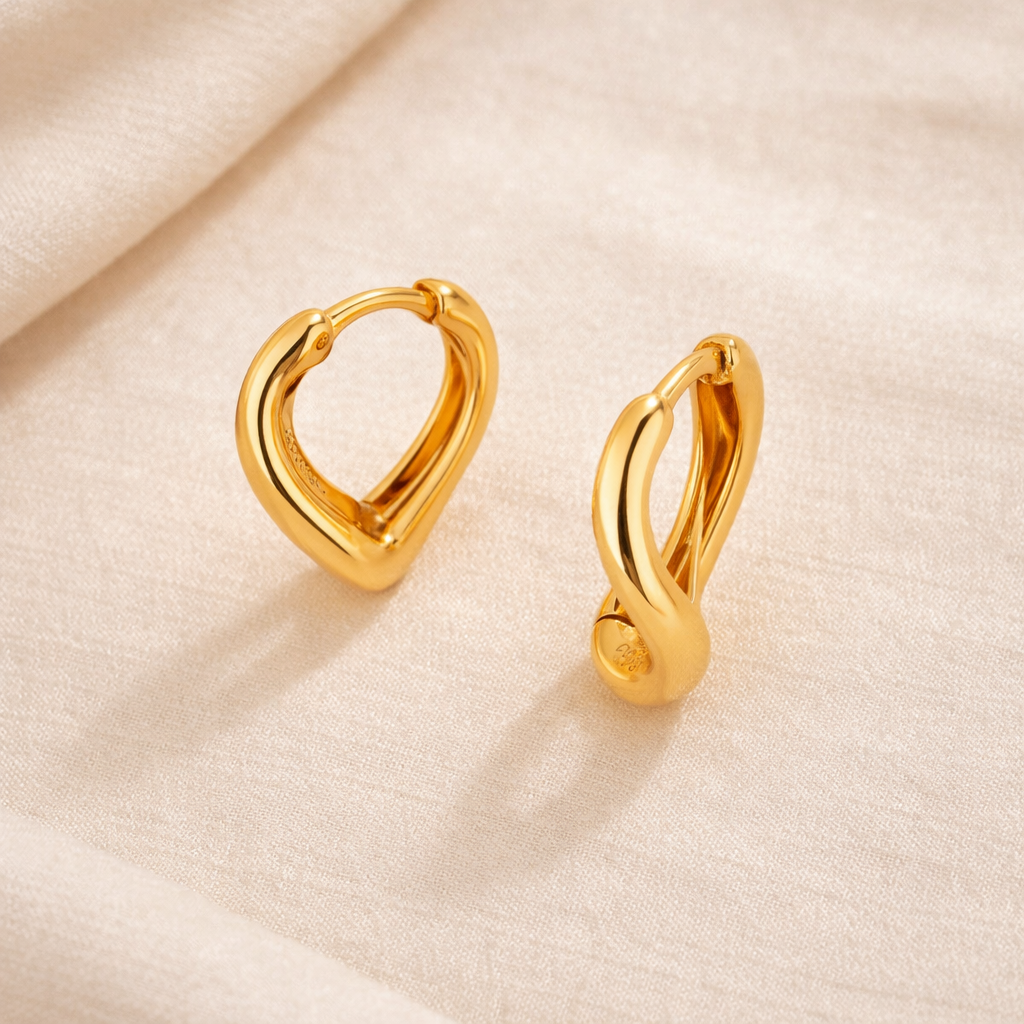 Distract Huggie Earrings