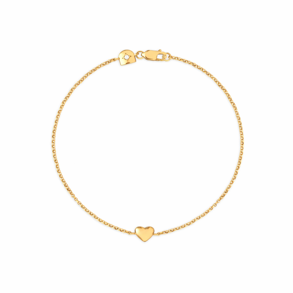 Love Heart Charm Bracelet
