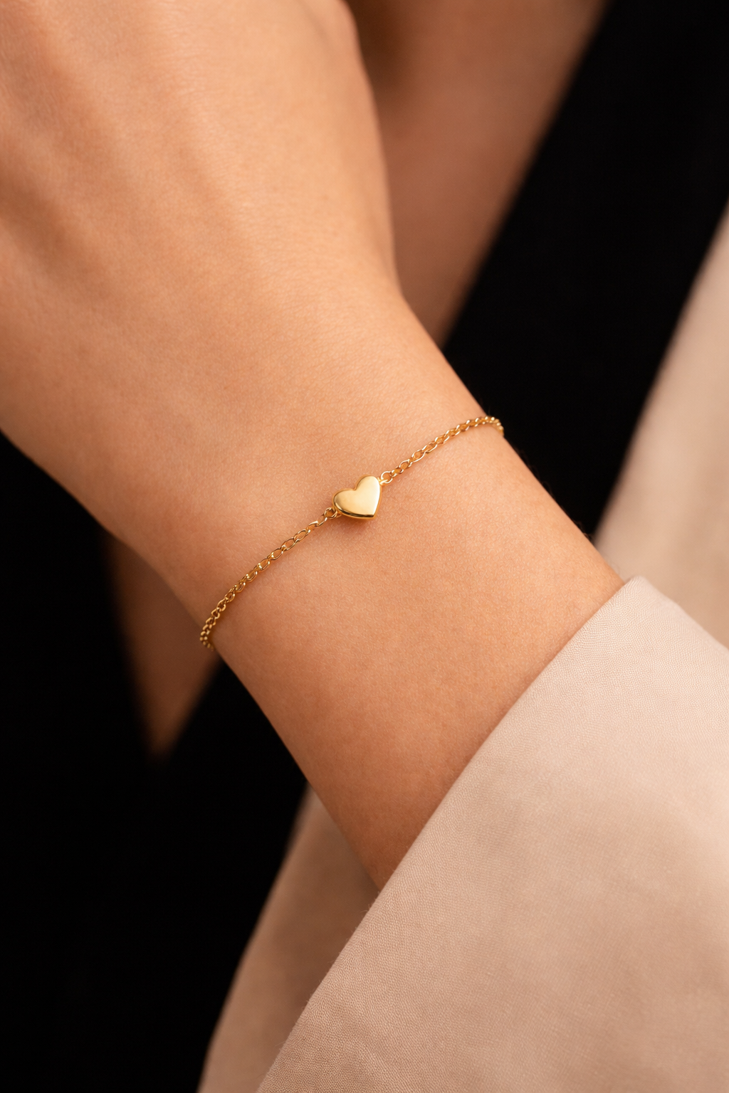 Love Heart Charm Bracelet