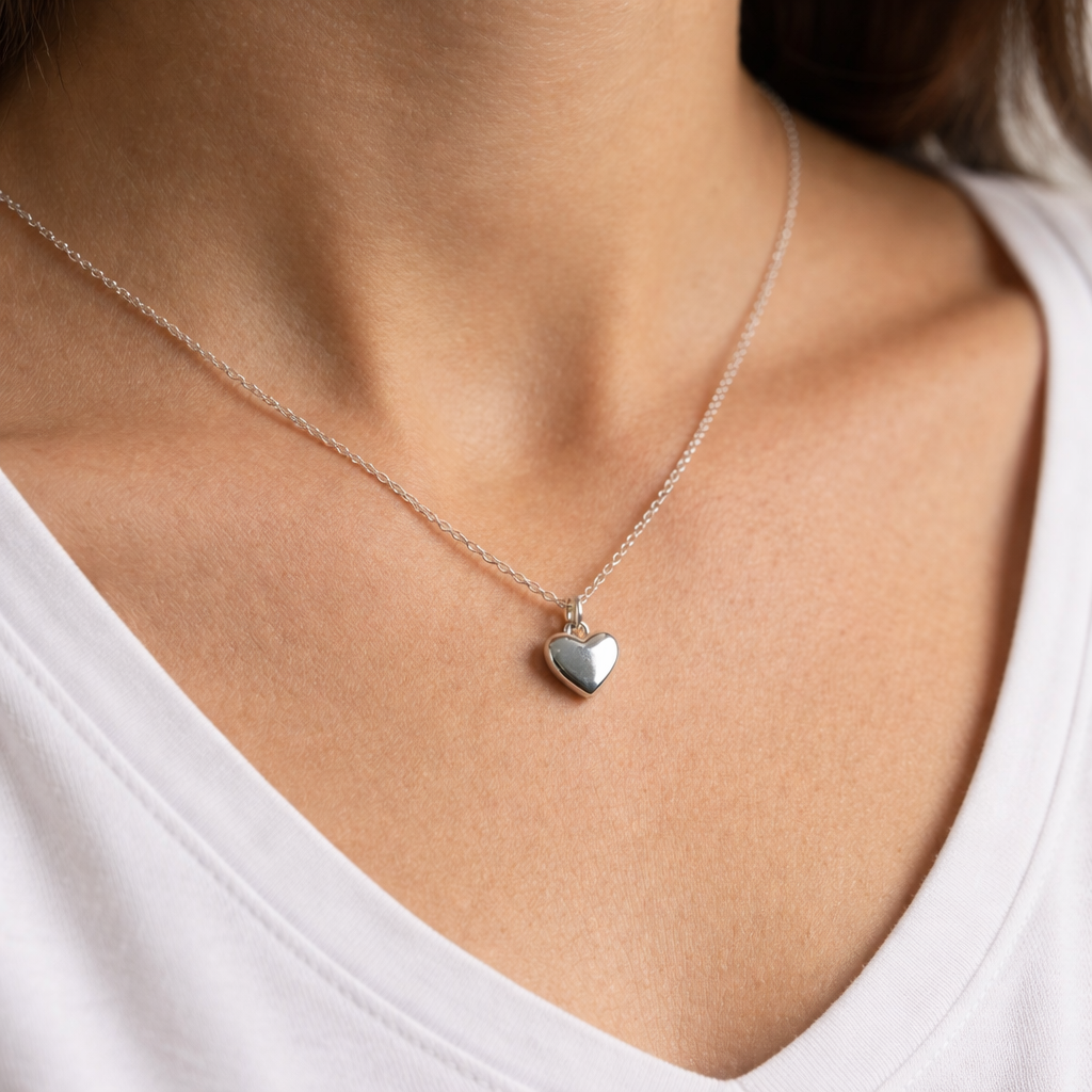 Royal Heart Pendant Necklace