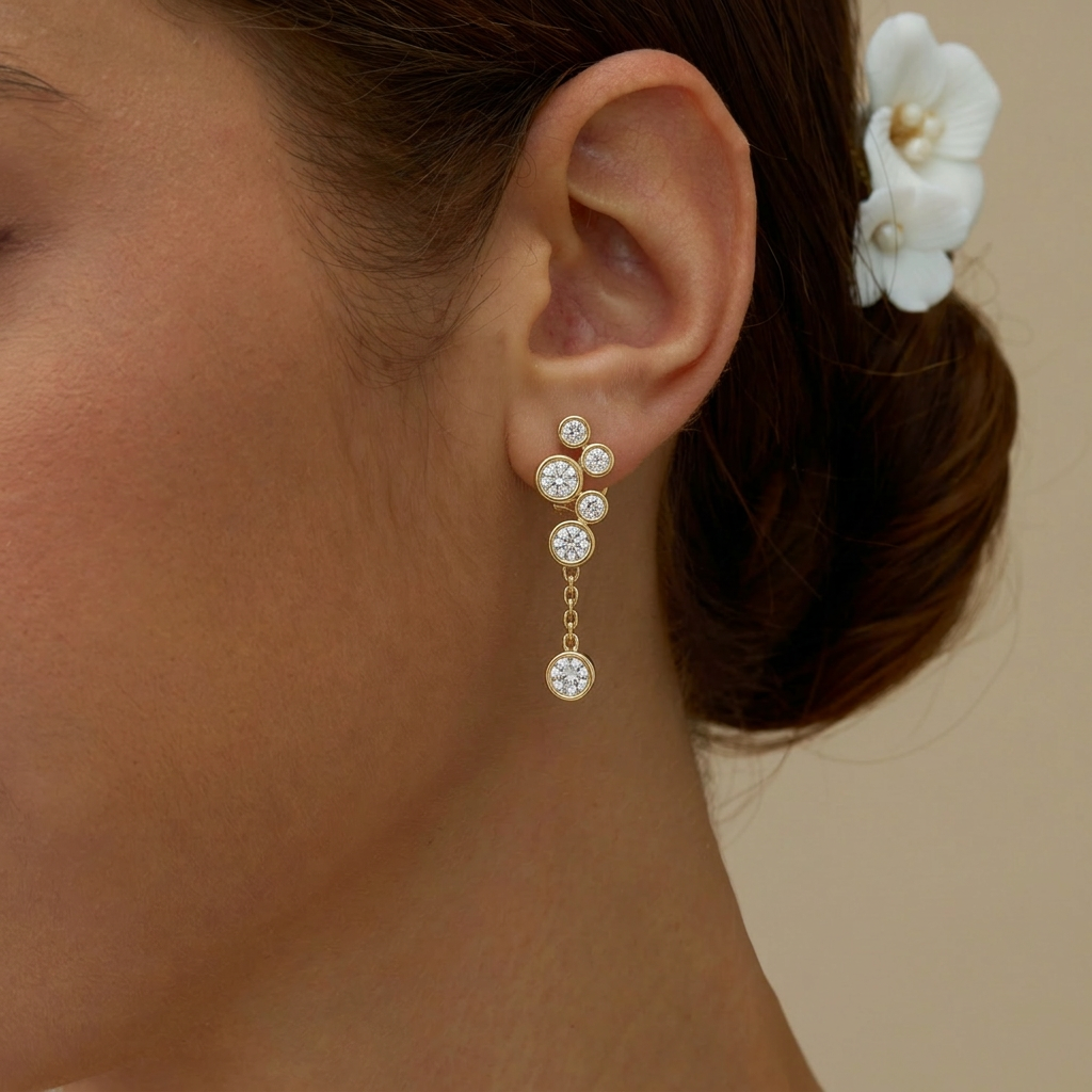 Royal Crystal Earrings