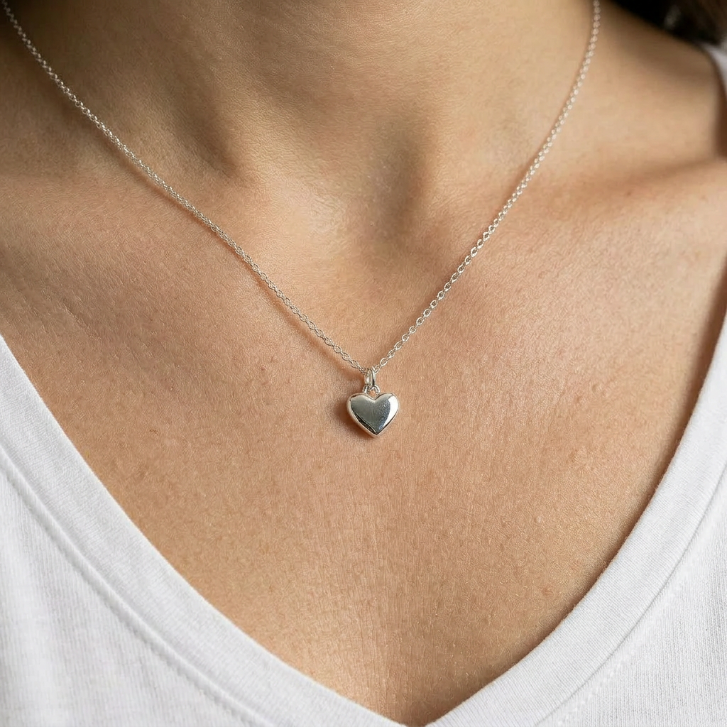 Royal Heart Pendant Necklace