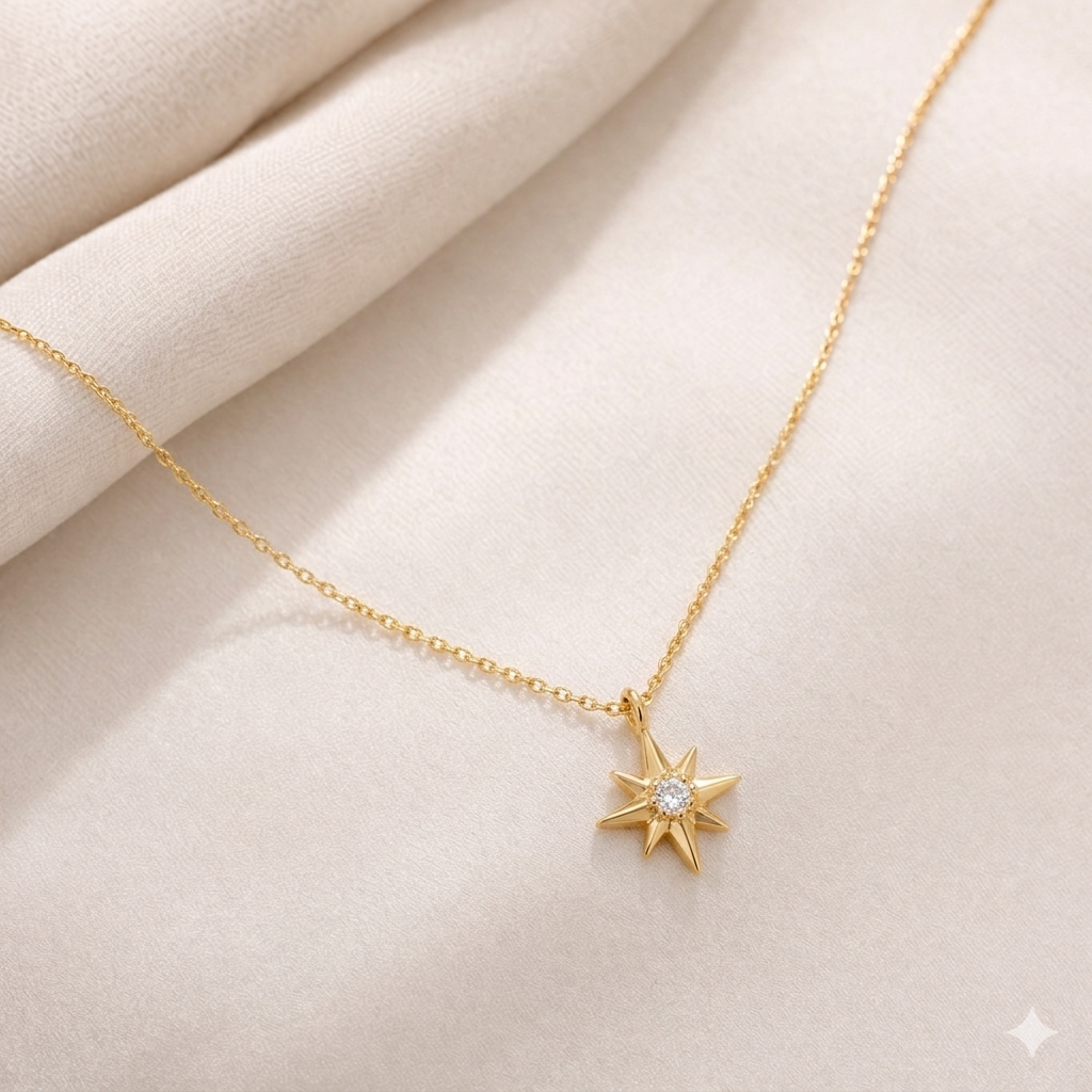 Star of The Sky Pendant Necklace